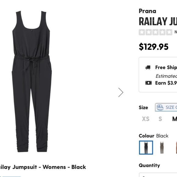 Prana Raily jumpsuit - Picture 2 of 4